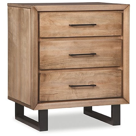 3-Drawer Nightstand