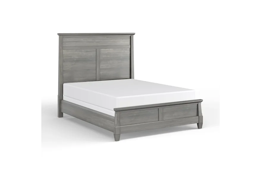 Beacon King Panel Bed by Durham at Bennett's Furniture and Mattresses