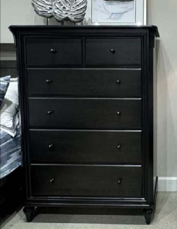 Tall Bedroom Chest w/Soft-Close Drawers