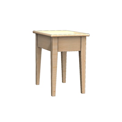 Durham Solid Accents 16 x 24" End Table