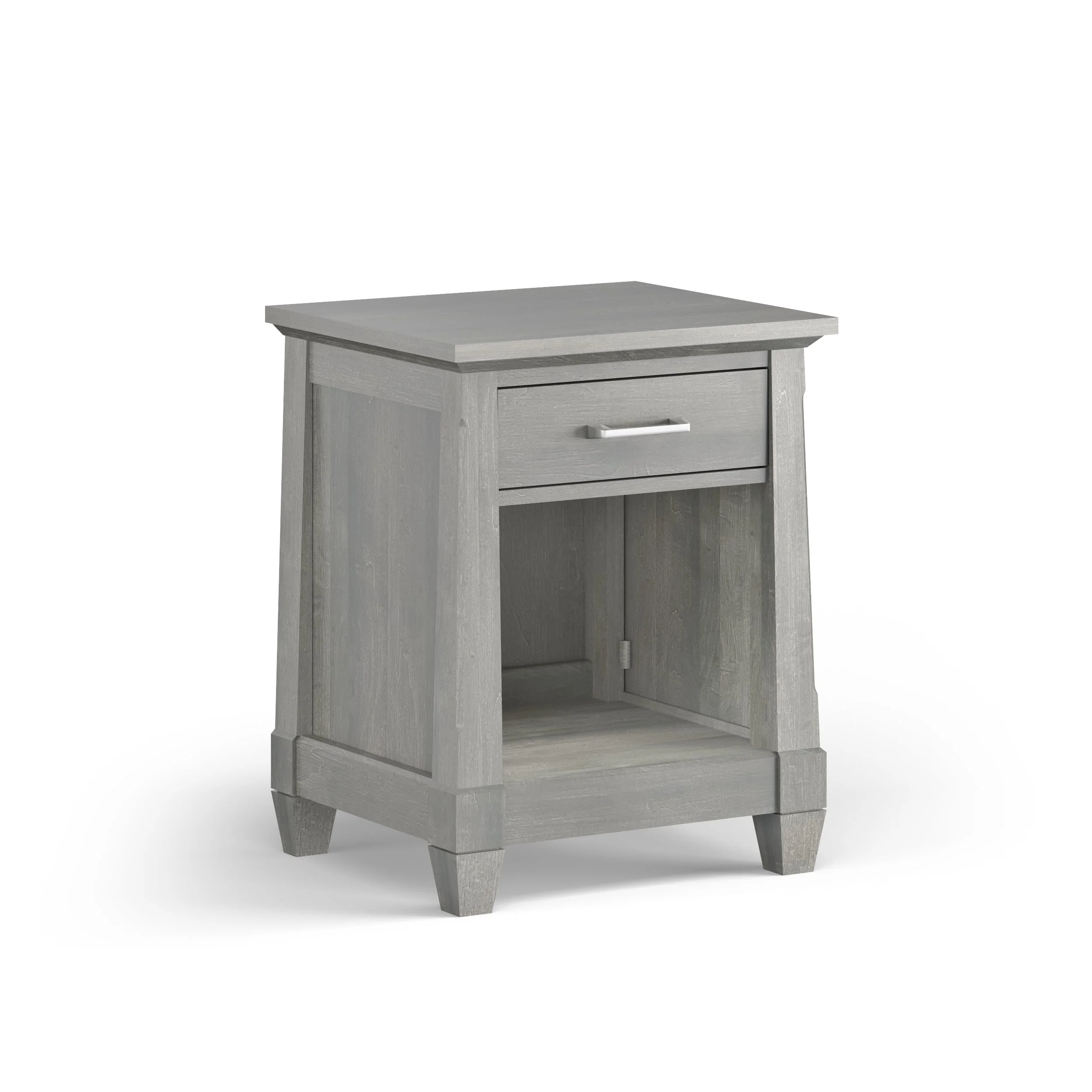 Durham Beacon 216201 MINE Transitional OneDrawer Nightstand with Open