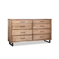 Transitional 8-Drawer Chest with Soft-Close Drawers