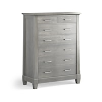 Transitional 7-Drawer Chest with Soft-Close Drawers