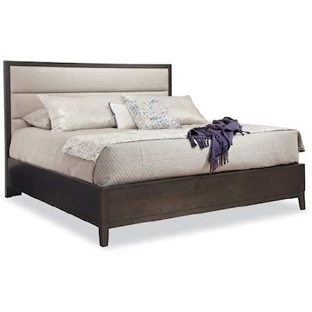 Contemporary Queen Upholstered Bed