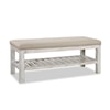 Durham Solid Accents Upholstered Bed Bench