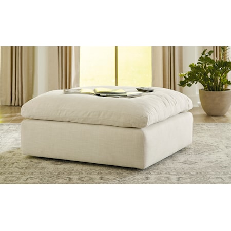 Oversized Accent Ottoman