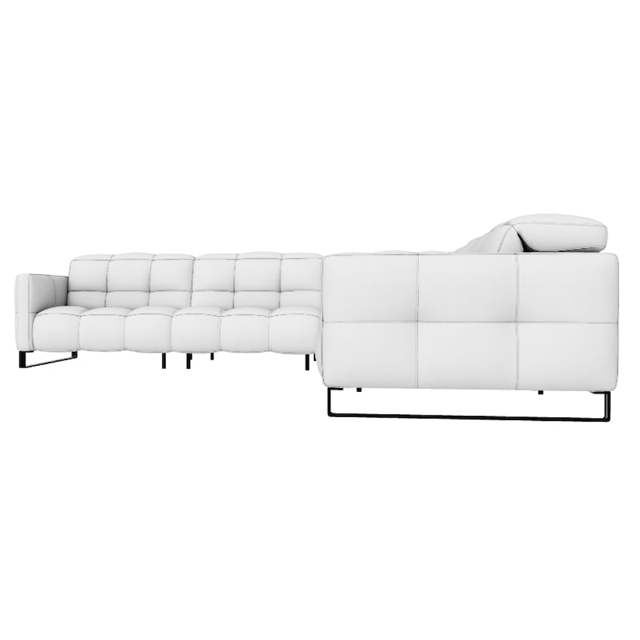 Natuzzi Italia Philo 5 Piece Sectional 