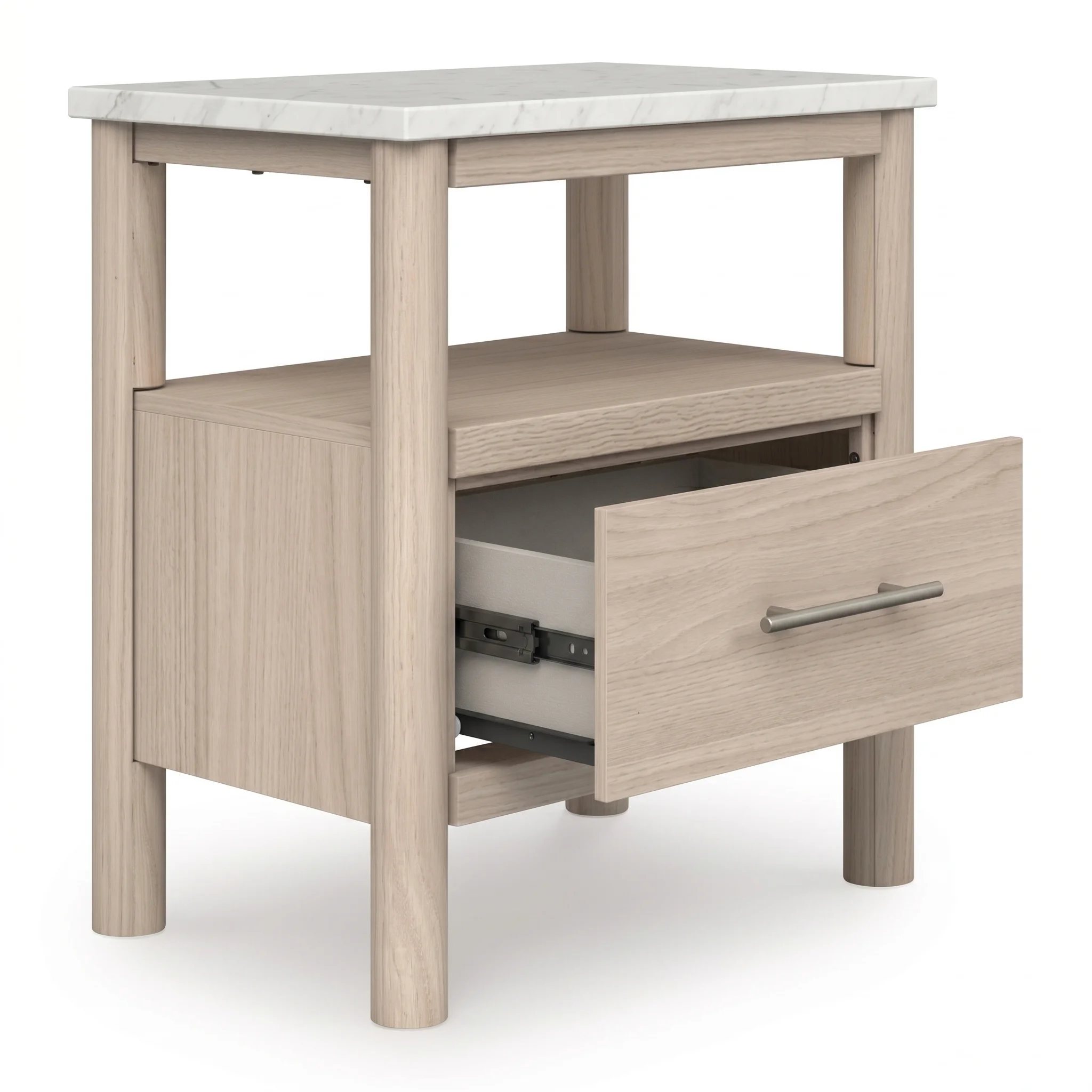 Signature Design by Ashley Cadmori B2617-91W9 One Drawer
