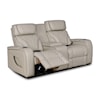 Synergy Home Furnishings Mac Power Loveseat with Console
