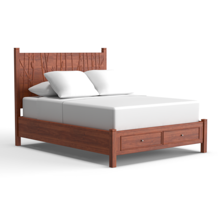 Queen Storage Bed