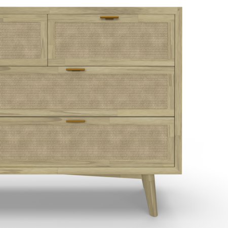 7 Drawer Double Dresser