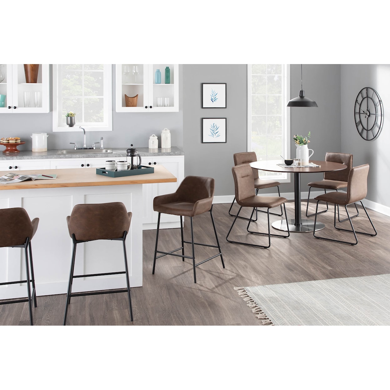 LumiSource Daniella Counter Stool 