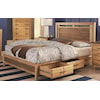 Whittier Wood Addison Queen Panel Storage Bed