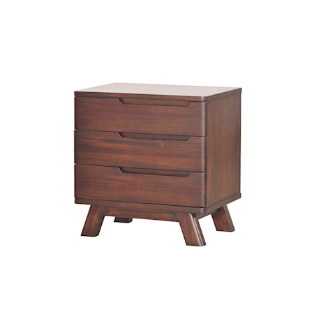 3 Drawer Nightstand 