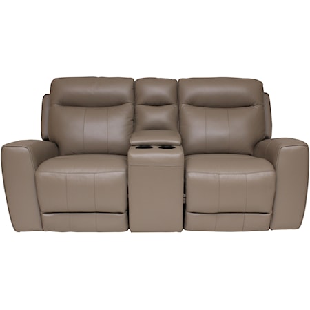 Power Loveseat with Console