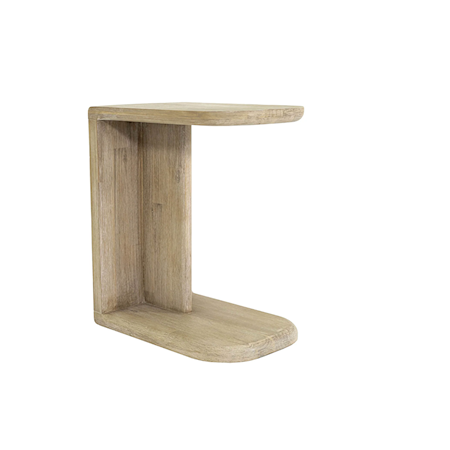 C-Shaped Side Table