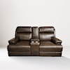 Synergy Home Furnishings Koa Power Console Loveseat