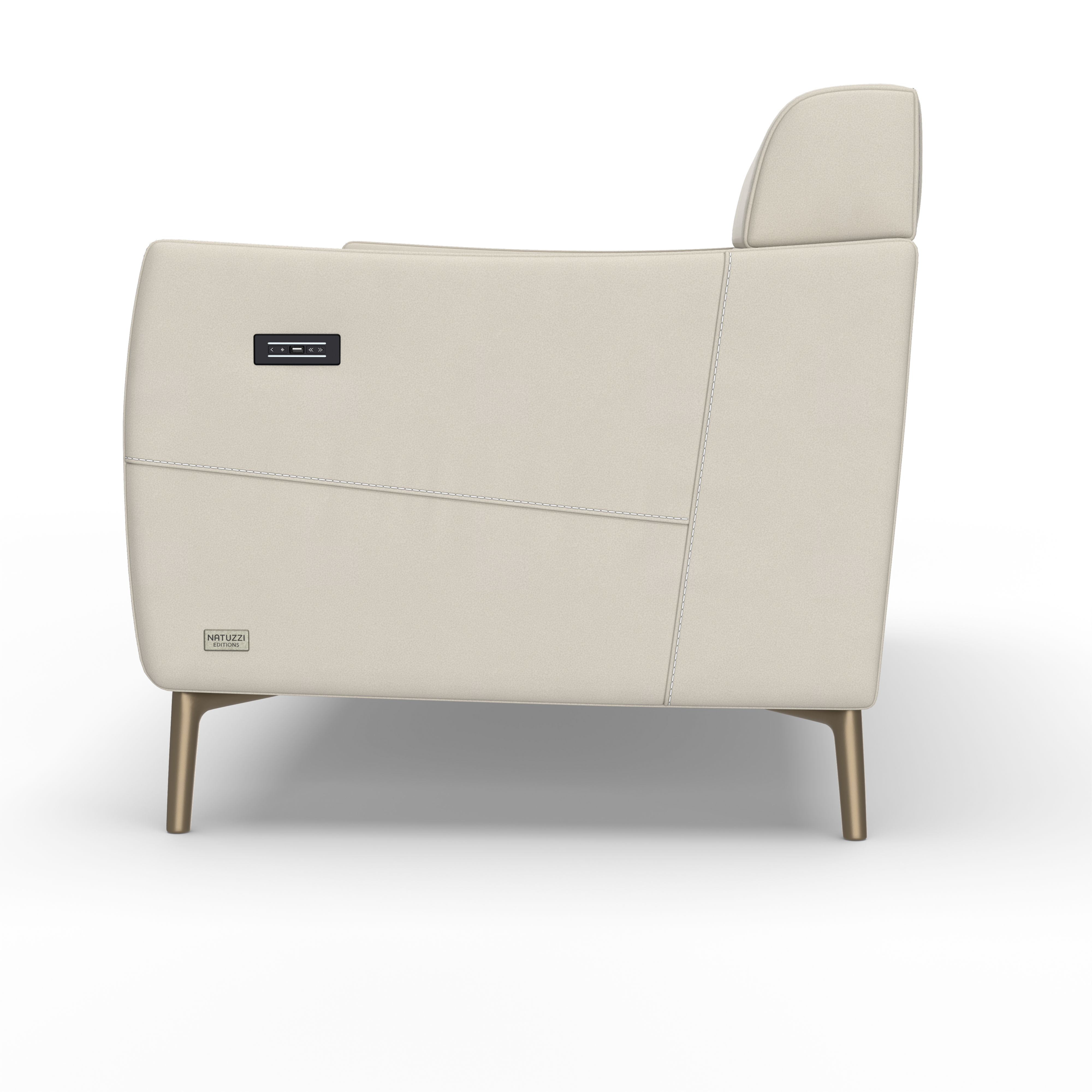 Natuzzi Editions Greg C200F4614-15OA-90 Power Sofa | HomeWorld