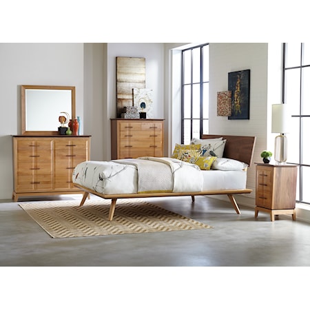 Queen Adjustable Platform Bed