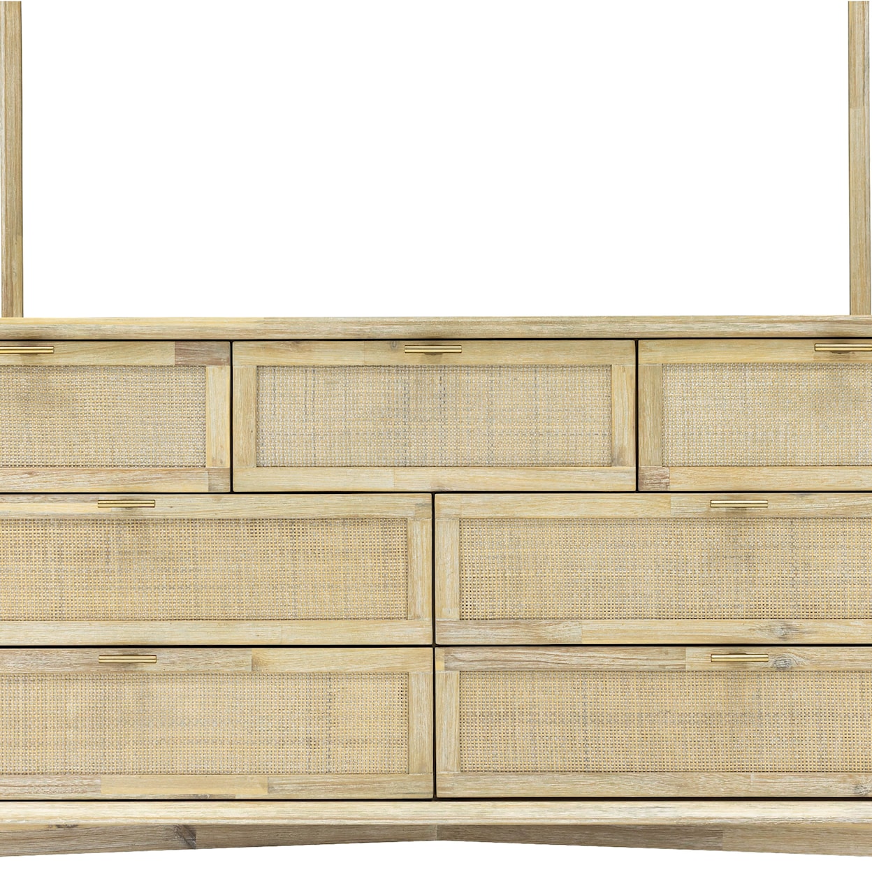 Design Evolution Andes 7 Drawer Double Dresser