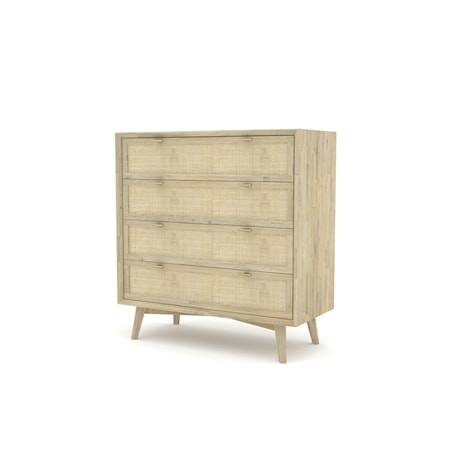 4 Drawer High Chest