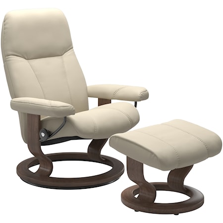 Small Chair and Ottoman
