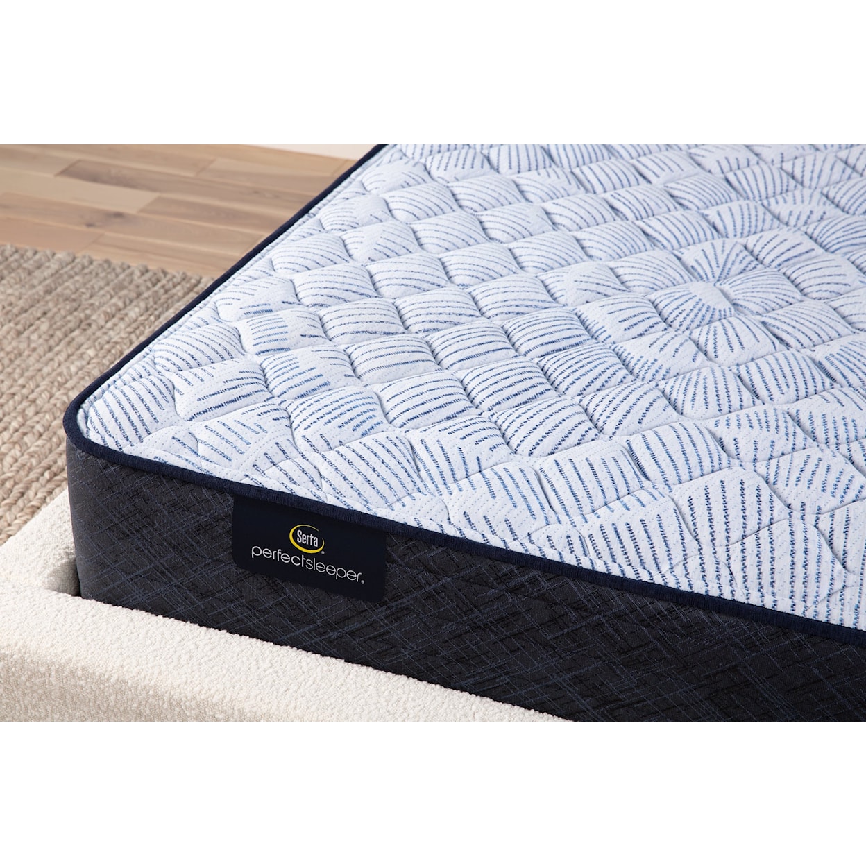 Serta Serta Perfect Sleeper Blue Lagoon Nights 12" Firm Mattress - King