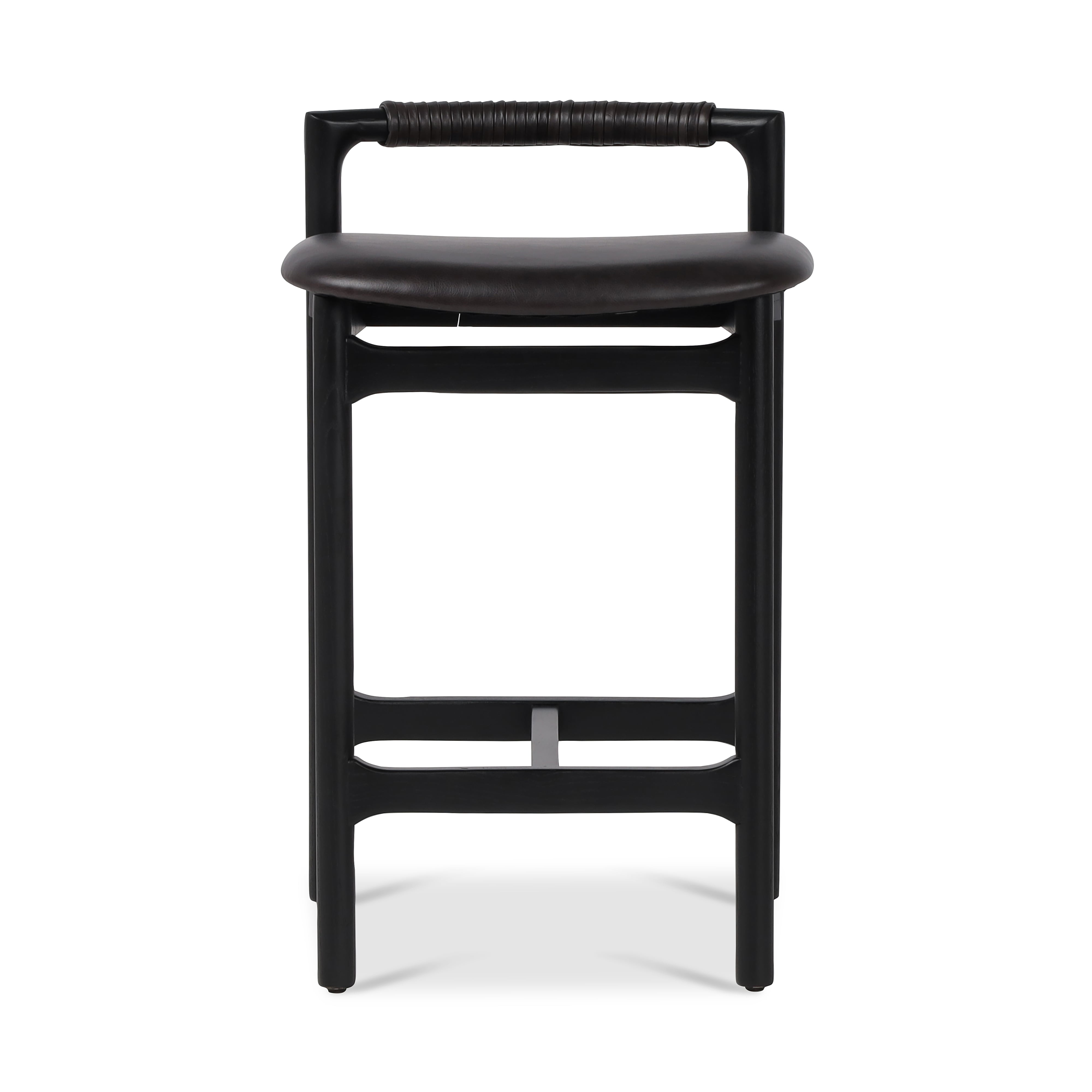 靴 SMALL GOOD THINGS Baden Bar + Counter Stool Haven Tobacco Four Hands