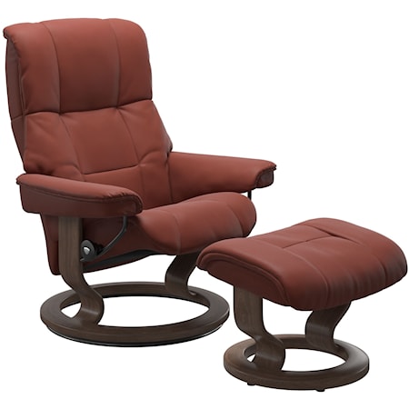 Large Chair and Ottoman
