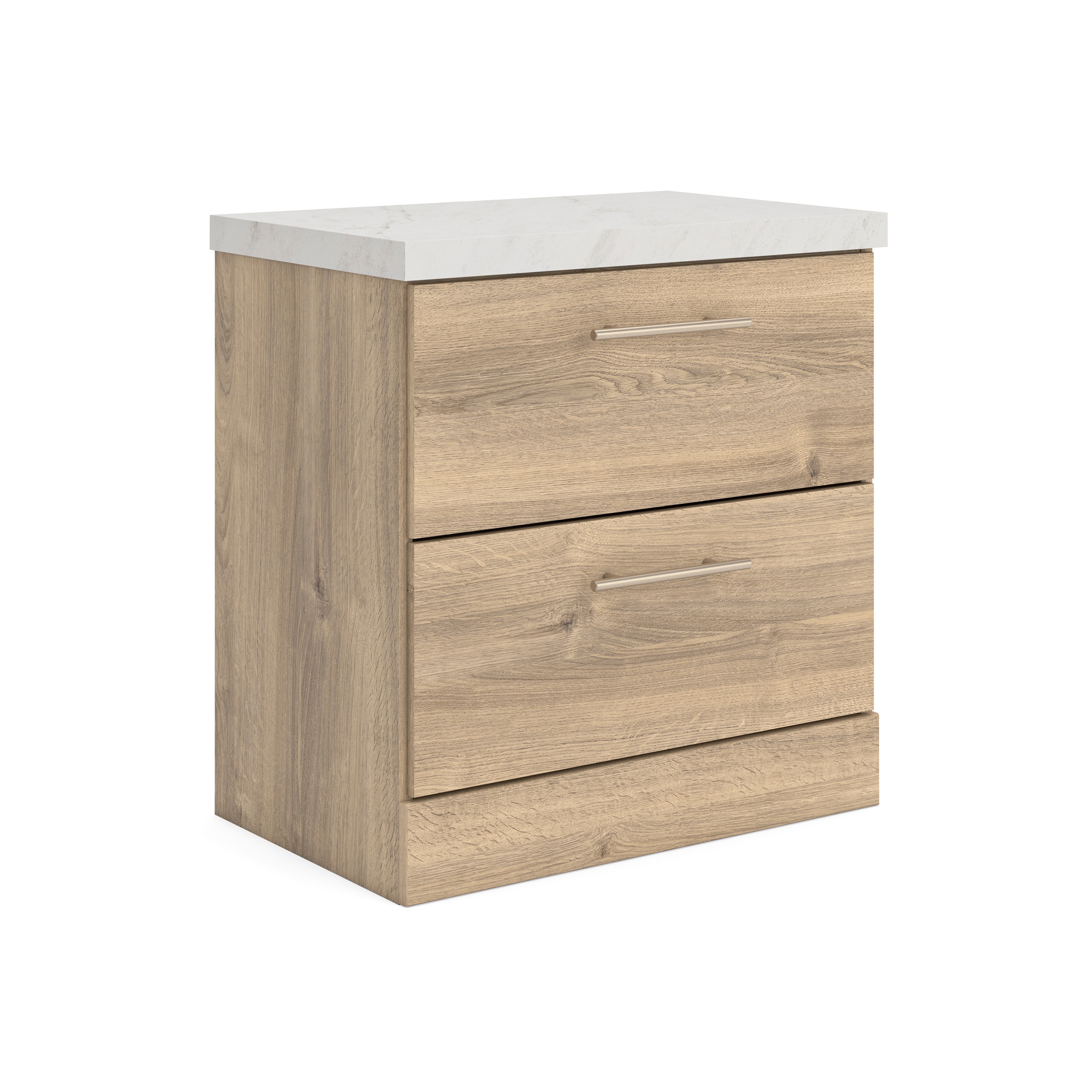 byページ　ニュアンス Signature Design by Ashley Holloway B3620-92 2-Drawer Nightstand