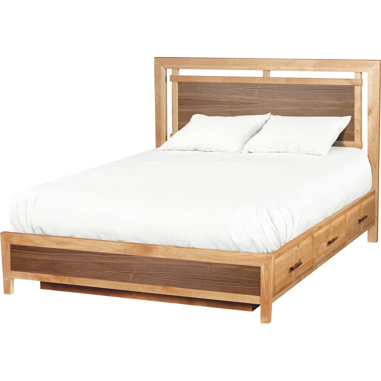 Whittier Wood Addison Queen Panel Storage Bed