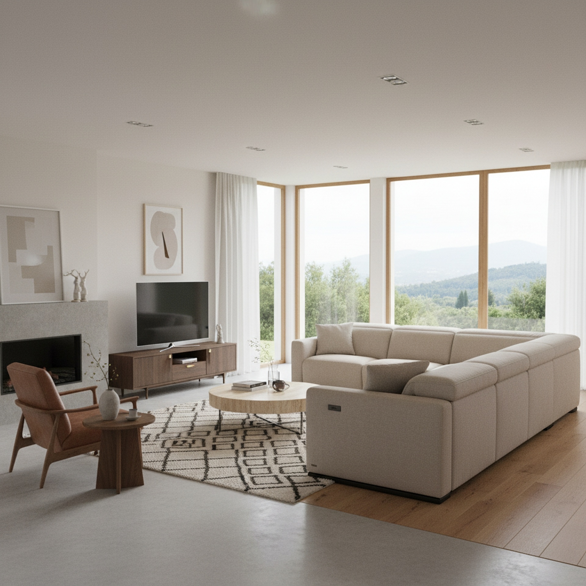 Natuzzi Editions Baltimora C260-5PC-78018001 Power Reclining