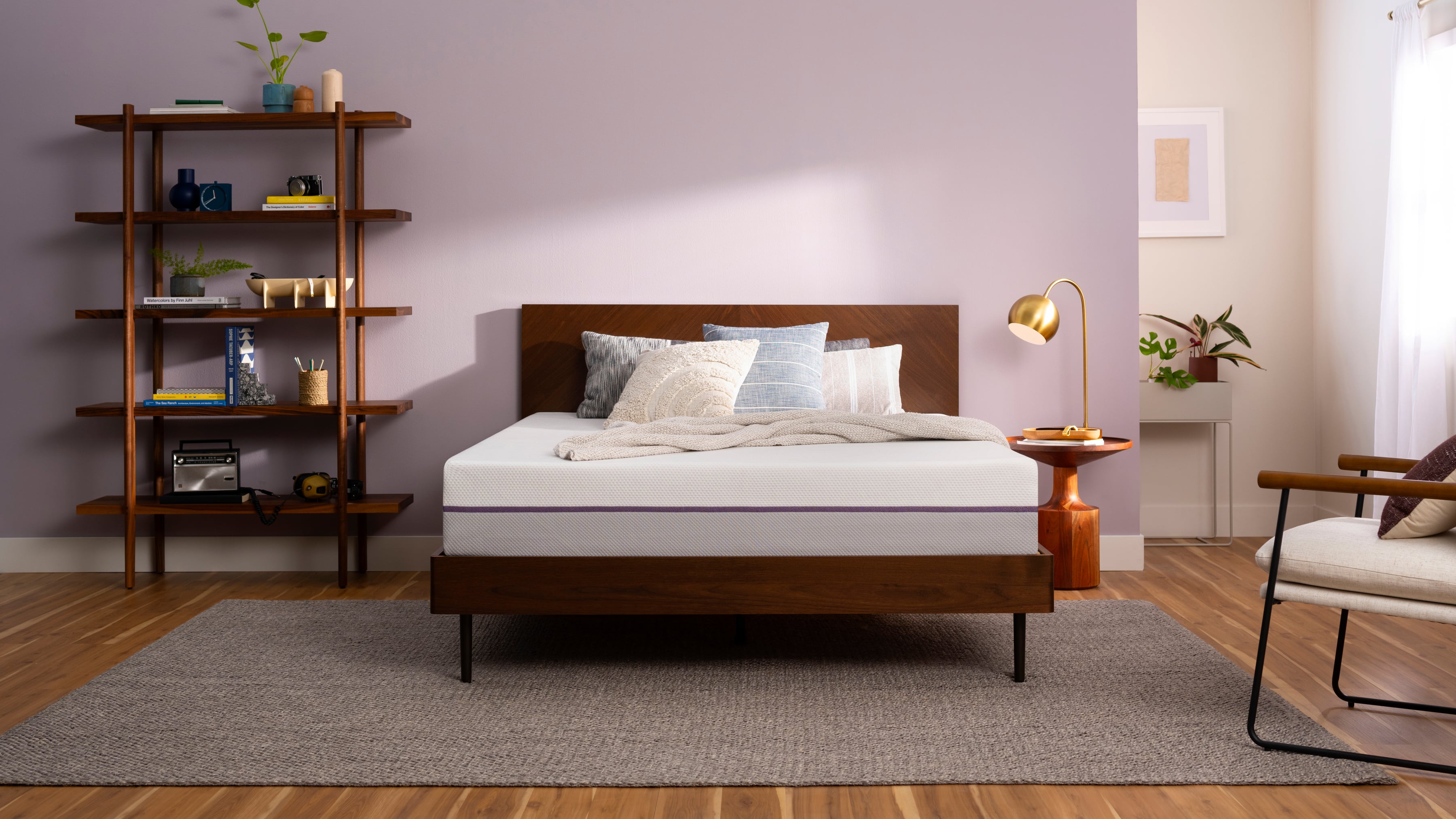 寝具 Purple Purple Plus® Medium 10-21-23965 King Purple Plus Mattress