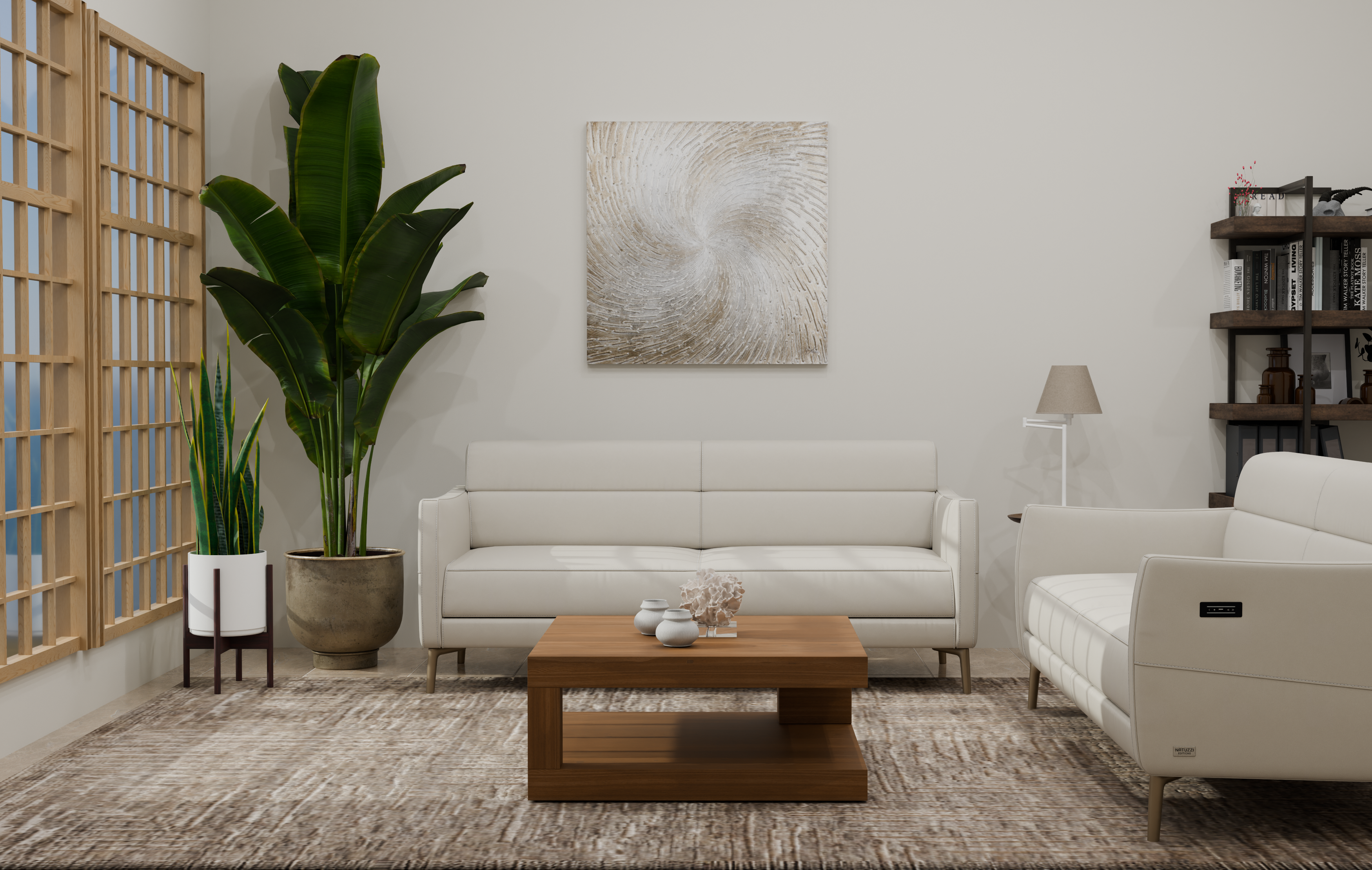 Natuzzi Editions Greg C200F4614-15OA-90 Power Sofa | HomeWorld