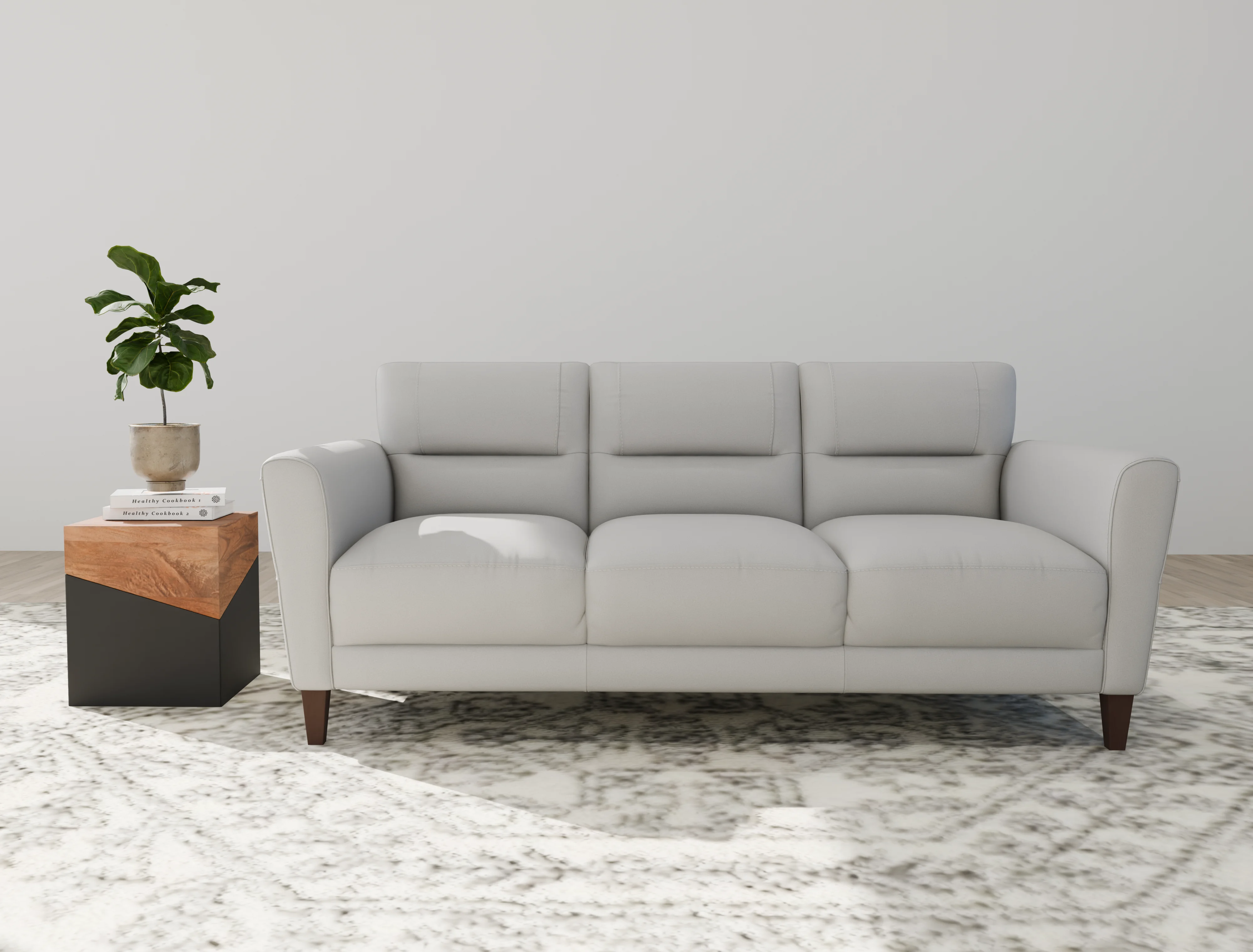 ⭐️INDIVI ModernLuxe 6-Pers Diamond Weave Patio Sectional Furniture
