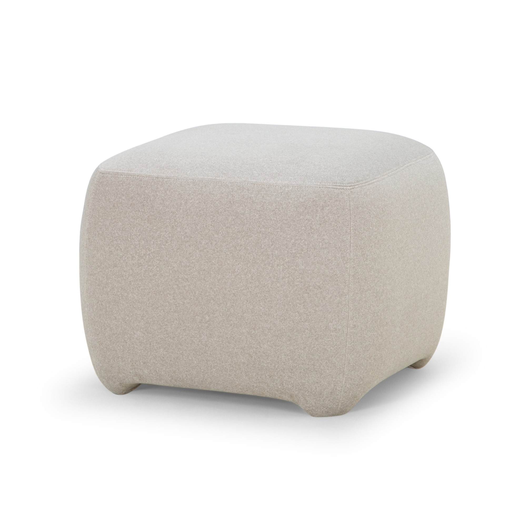 Red Knot Lark MD1287-OTT-BEIGE Ottoman | HomeWorld Furniture
