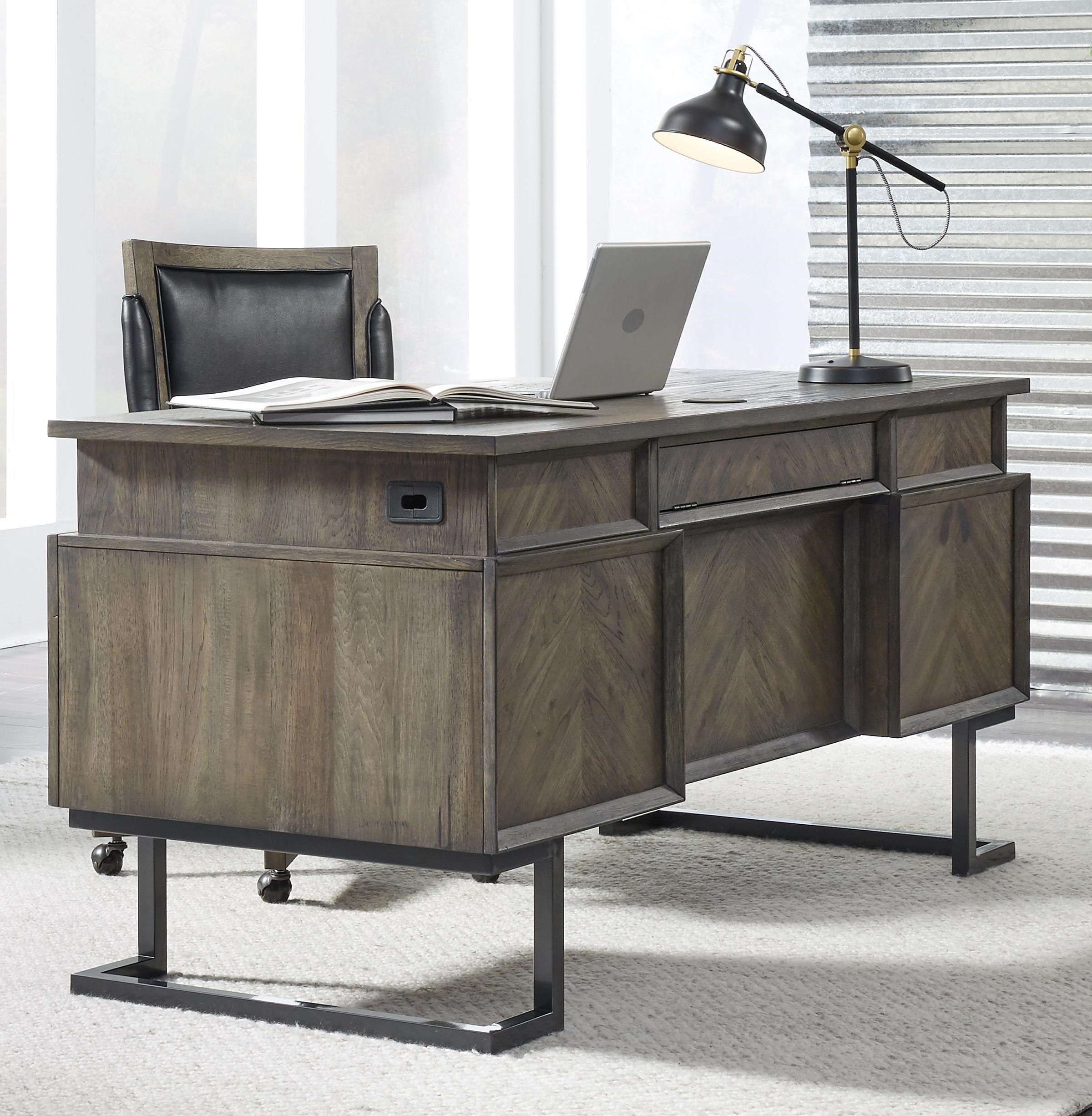Aspenhome Harper Point Lift Top Desk - Thumbnail 2