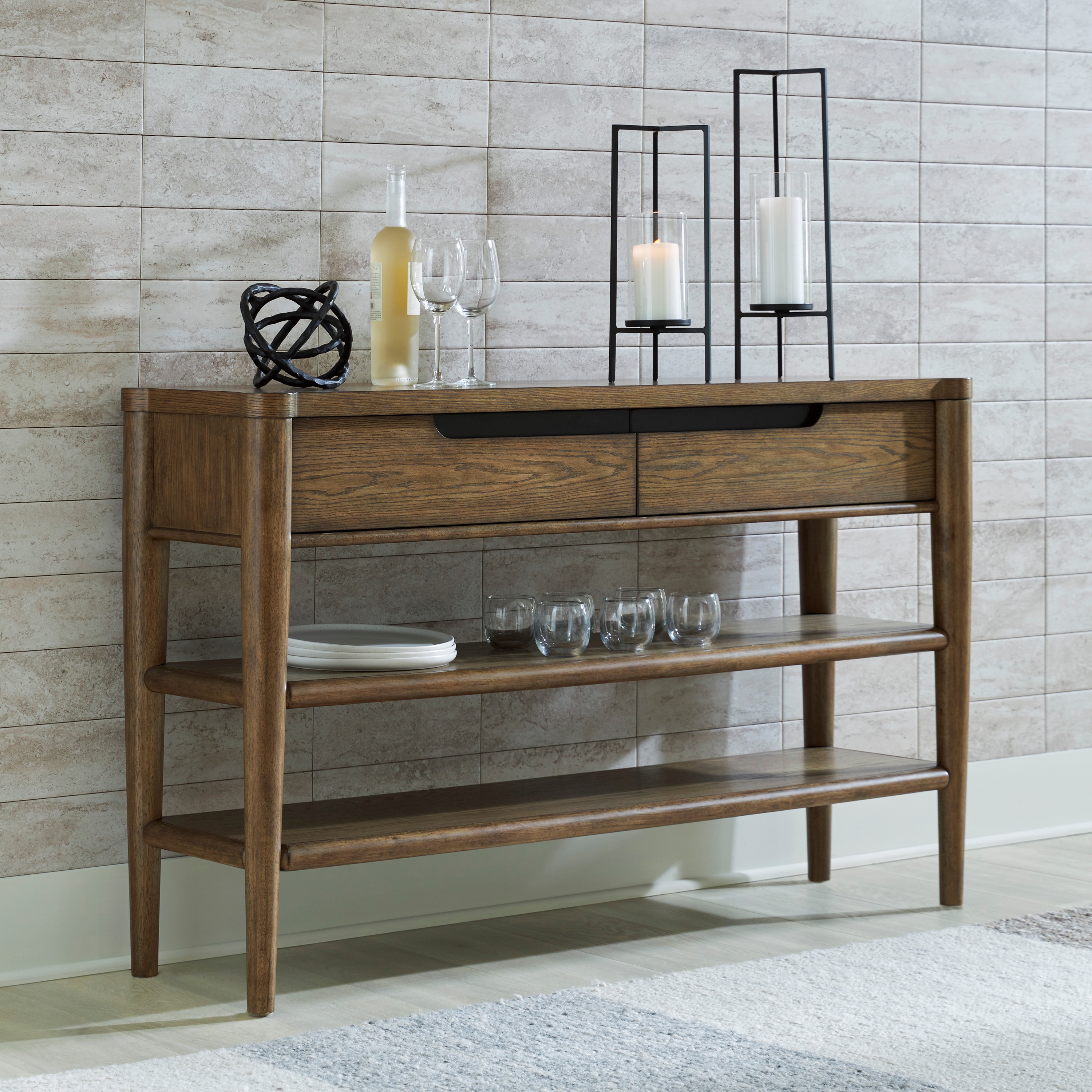 Ashley Furniture Roanhowe D769-60 Server | HomeWorld | Accent Storage