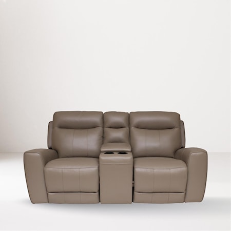 Power Loveseat with Console