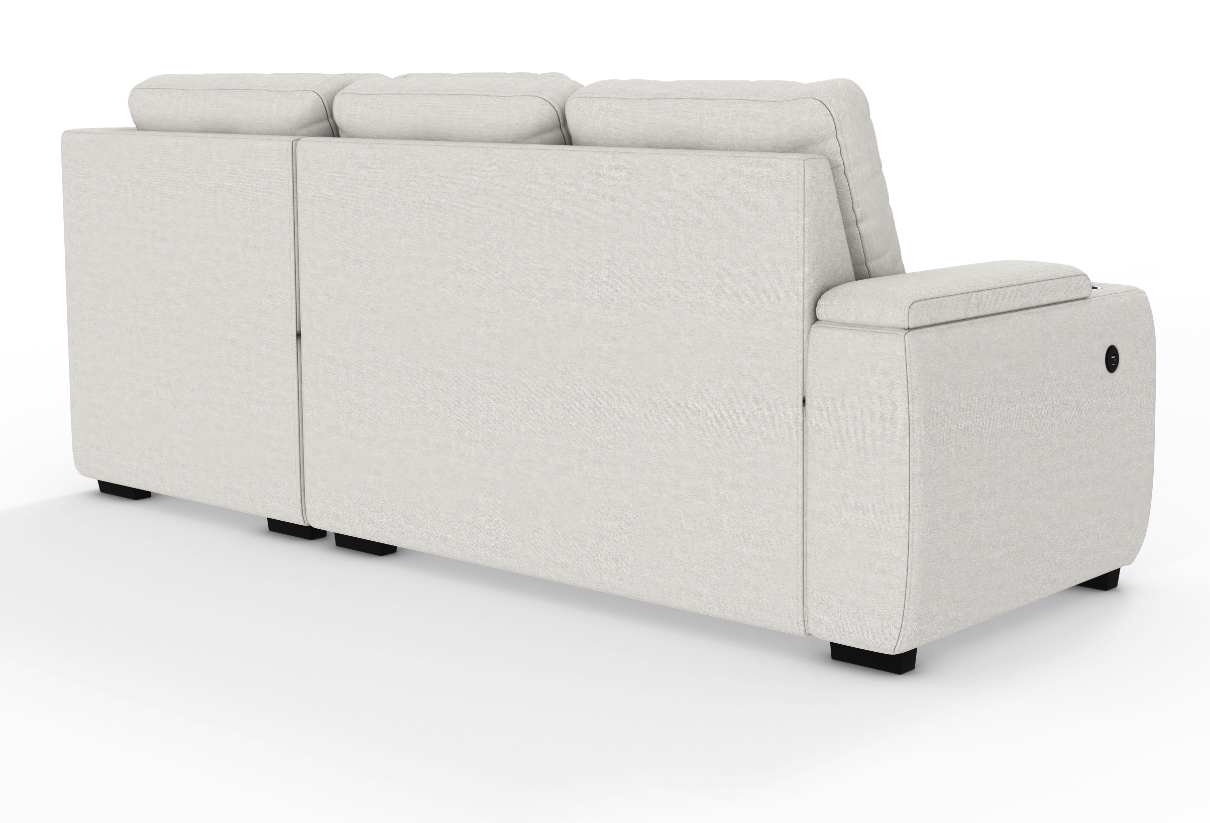 Amalfi Home Furniture Vantage 9170-VAN-3PC-LAF-SEC Pullout