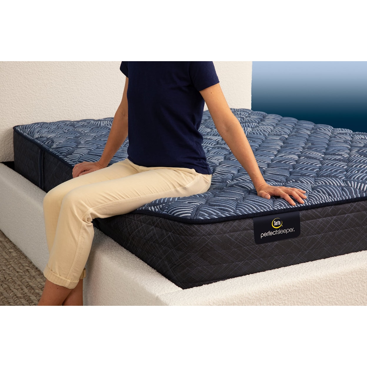 Serta Serta Perfect Sleeper Cobalt Calm 12" Extra Firm Mattress - Full