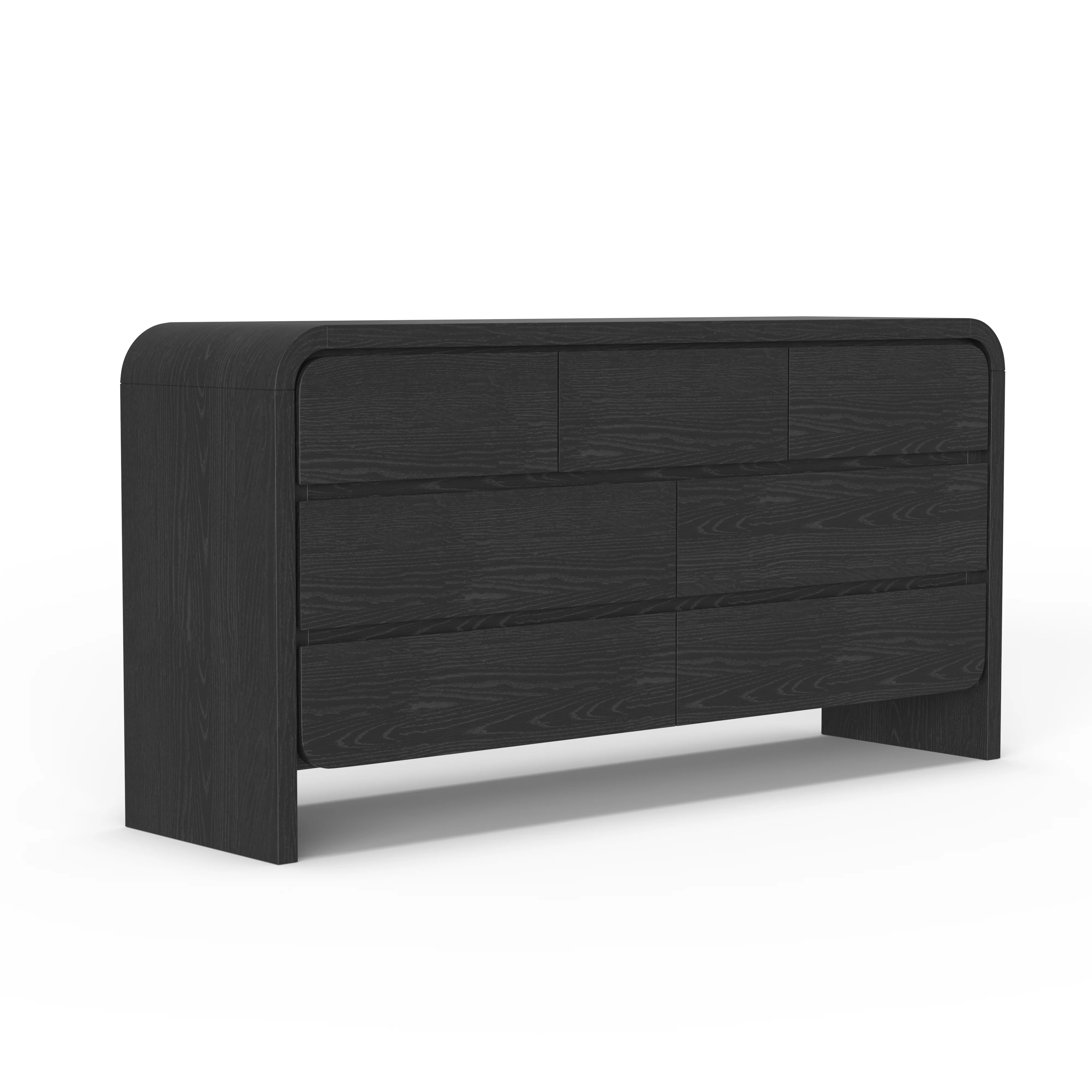 drawer購入 インポートmason rabih kayrouz ブラウス Sloane 6-Drawer Modern Solid Wood Dresser with Metal Handles