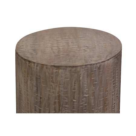 Drum End Table