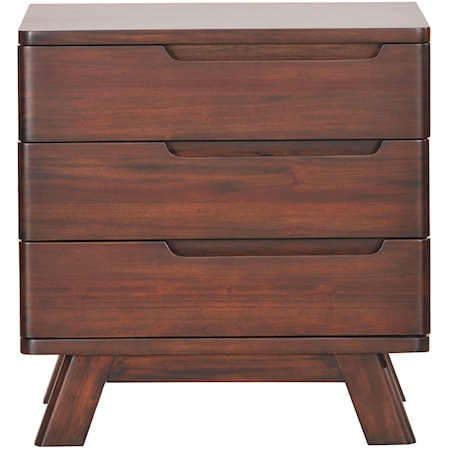 3 Drawer Nightstand 