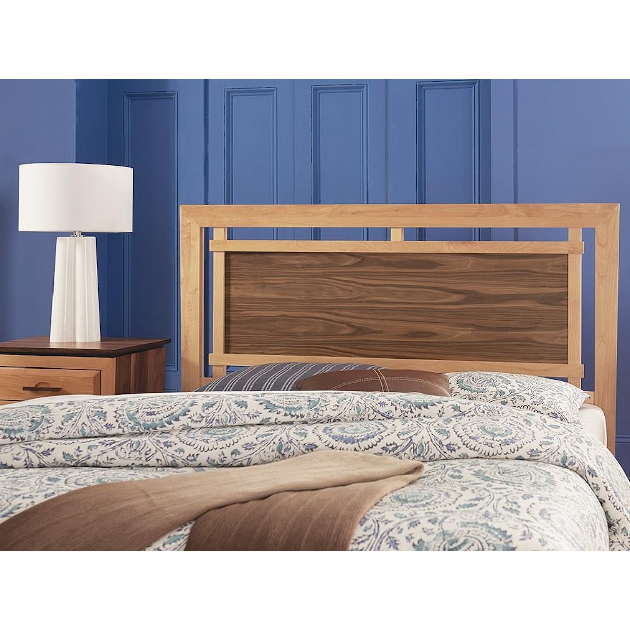 Whittier Wood Addison Queen Panel Storage Bed