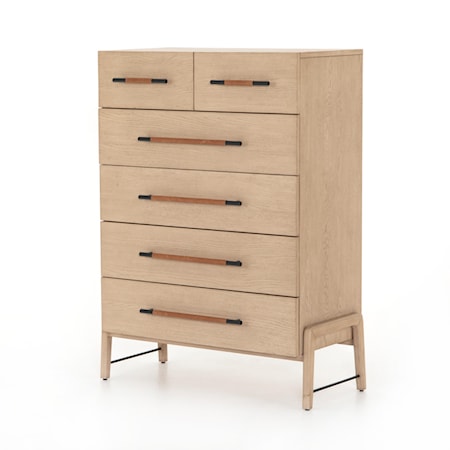 6 Drawer Tall Dresser