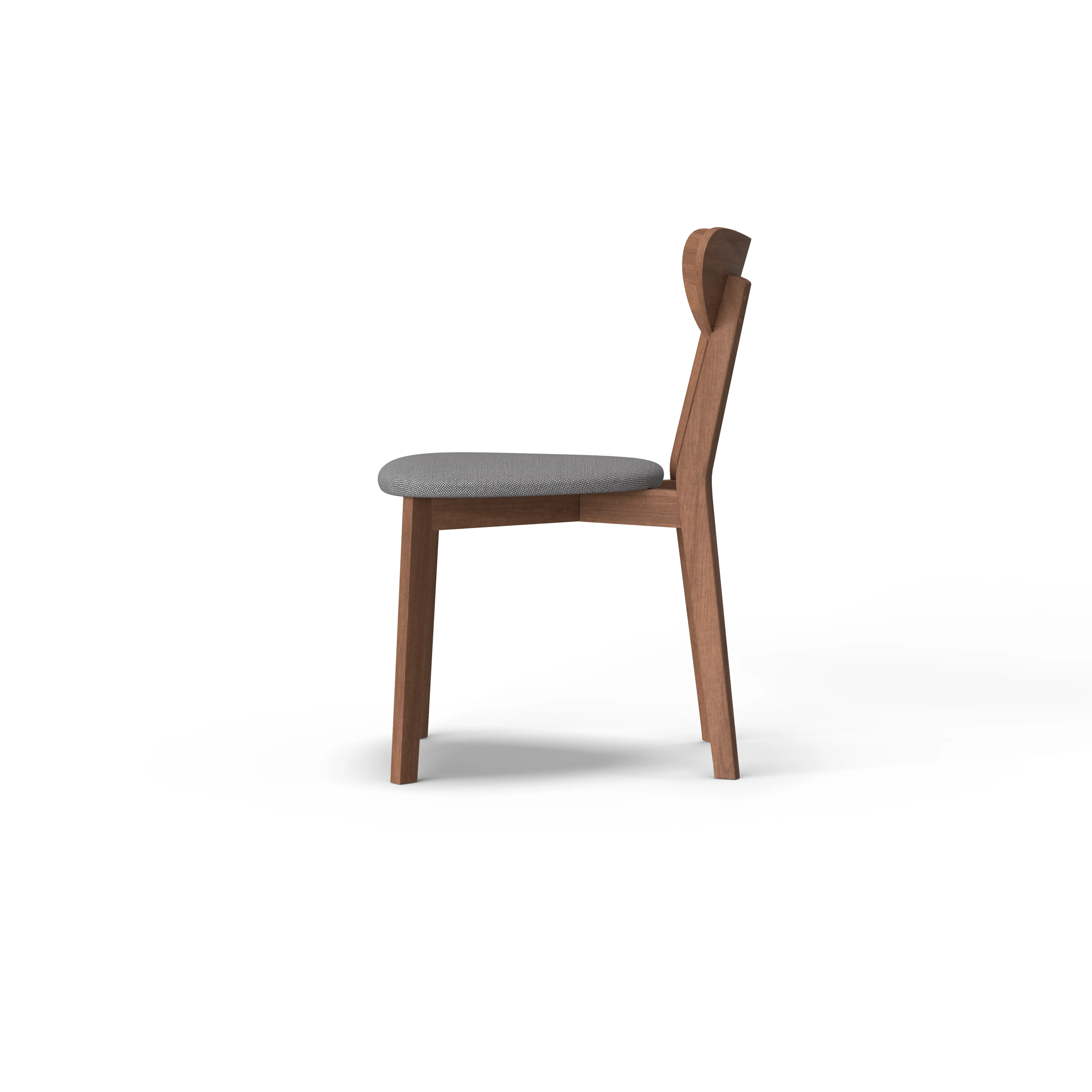 たえBOSCO DINING CHAIR Poly & Bark Enzo Dining Chair - Solid Oak Wood - On Sale