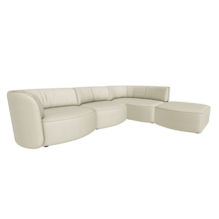 4 Piece Sectional Sofa