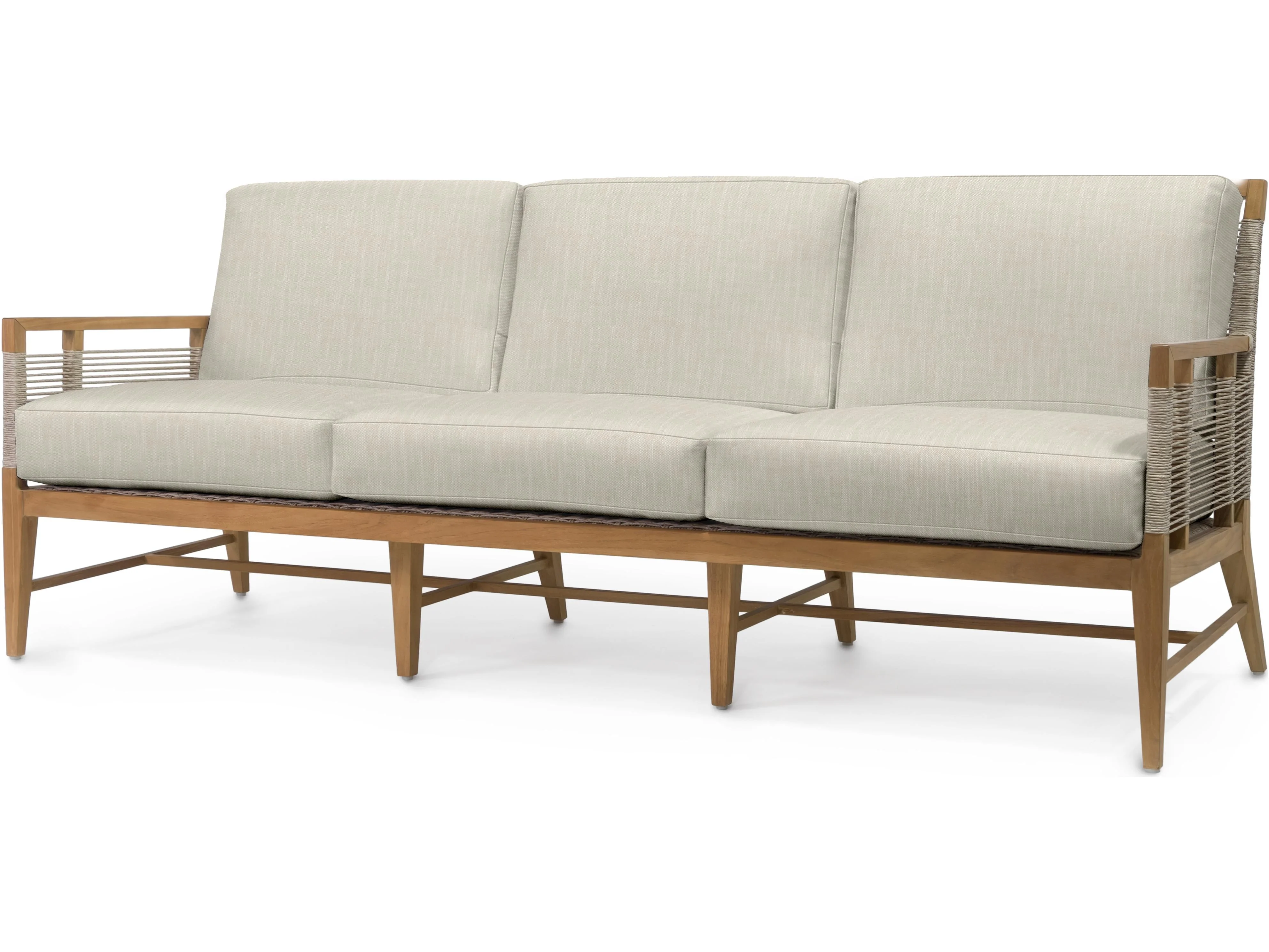 Palecek Amalfi 776079+80796Z 3 Seat Sofa HomeWorld Furniture