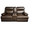 Synergy Home Furnishings Koa Power Console Loveseat